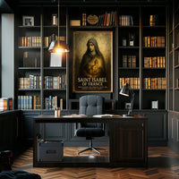 Saint Isabel Of France Poster