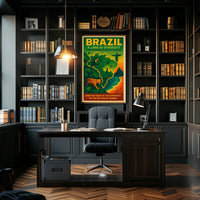 Brazil A Land of Diversity Poster