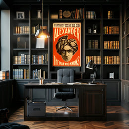 Alexander the Man Who Knows Cultural Heritage Poster