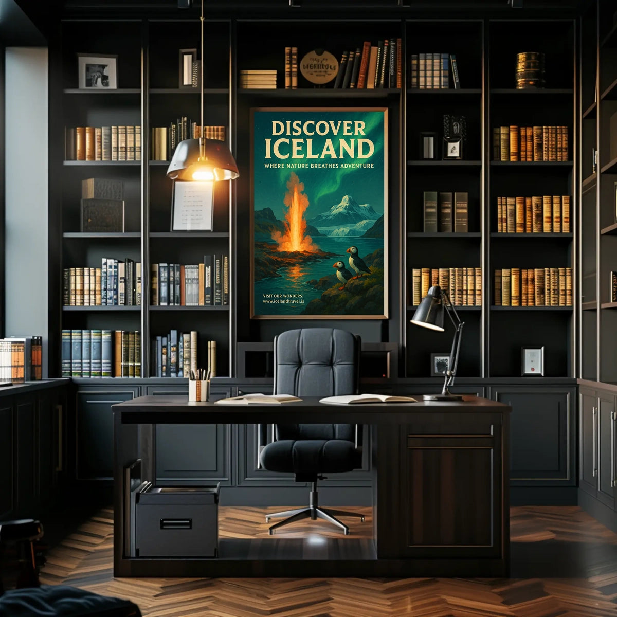 Discover Iceland Poster