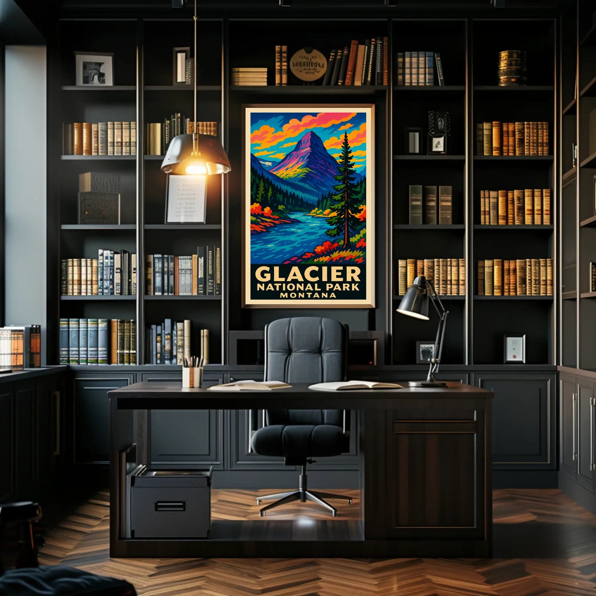 Glacier National Park Montana Poster