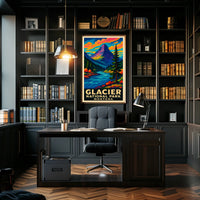 Glacier National Park Montana Poster