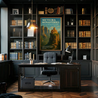 Meteora Monasteries Poster