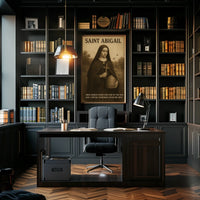 Saint Abigail Irish Abbess Poster