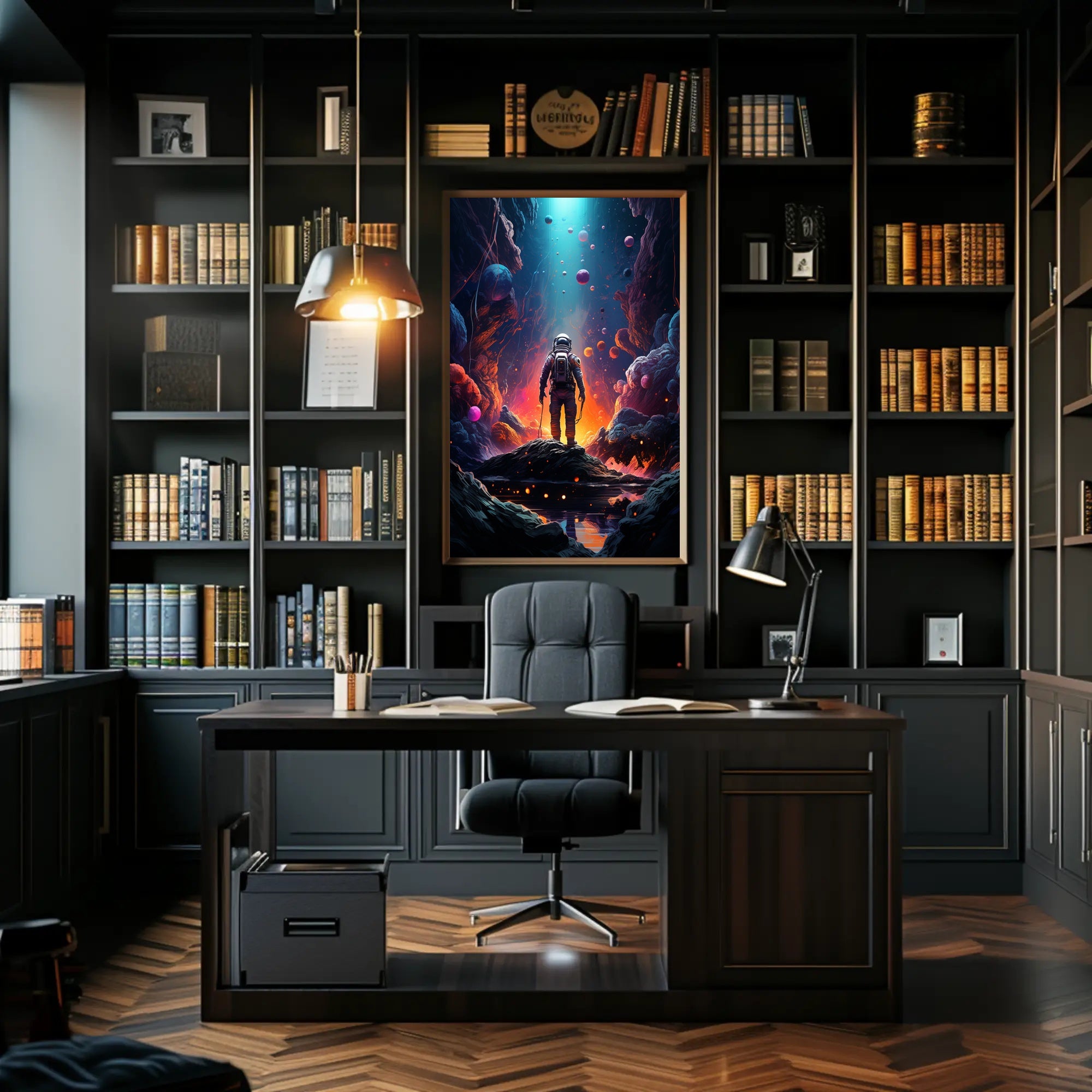 Cosmic Explorer Poster PosterGoat