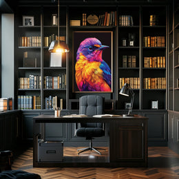 Vibrant Avian Artistry Poster