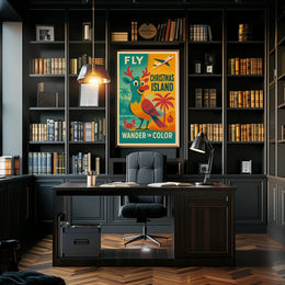 Fly to Christmas Island Poster