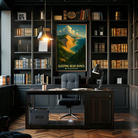 Sleeping Bear Dunes Michigan Poster