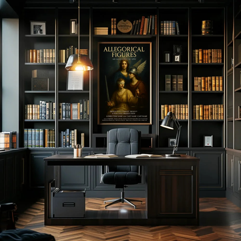 Allegorical Film Art Design Poster