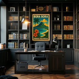 Bora Bora Tropical Paradise Poster