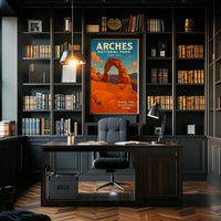 Arches National Park Poster Timeless Stone Sculpts Nature