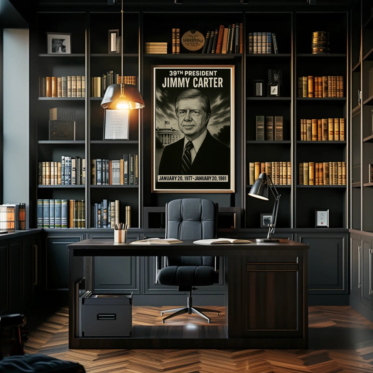 Jimmy Carter 39Th President Poster