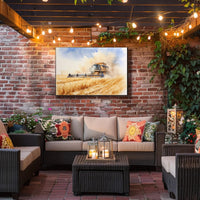 Harvesting the Fields Poster