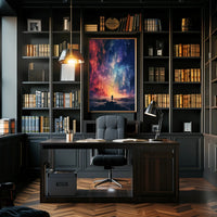 Cosmic Contemplation Poster