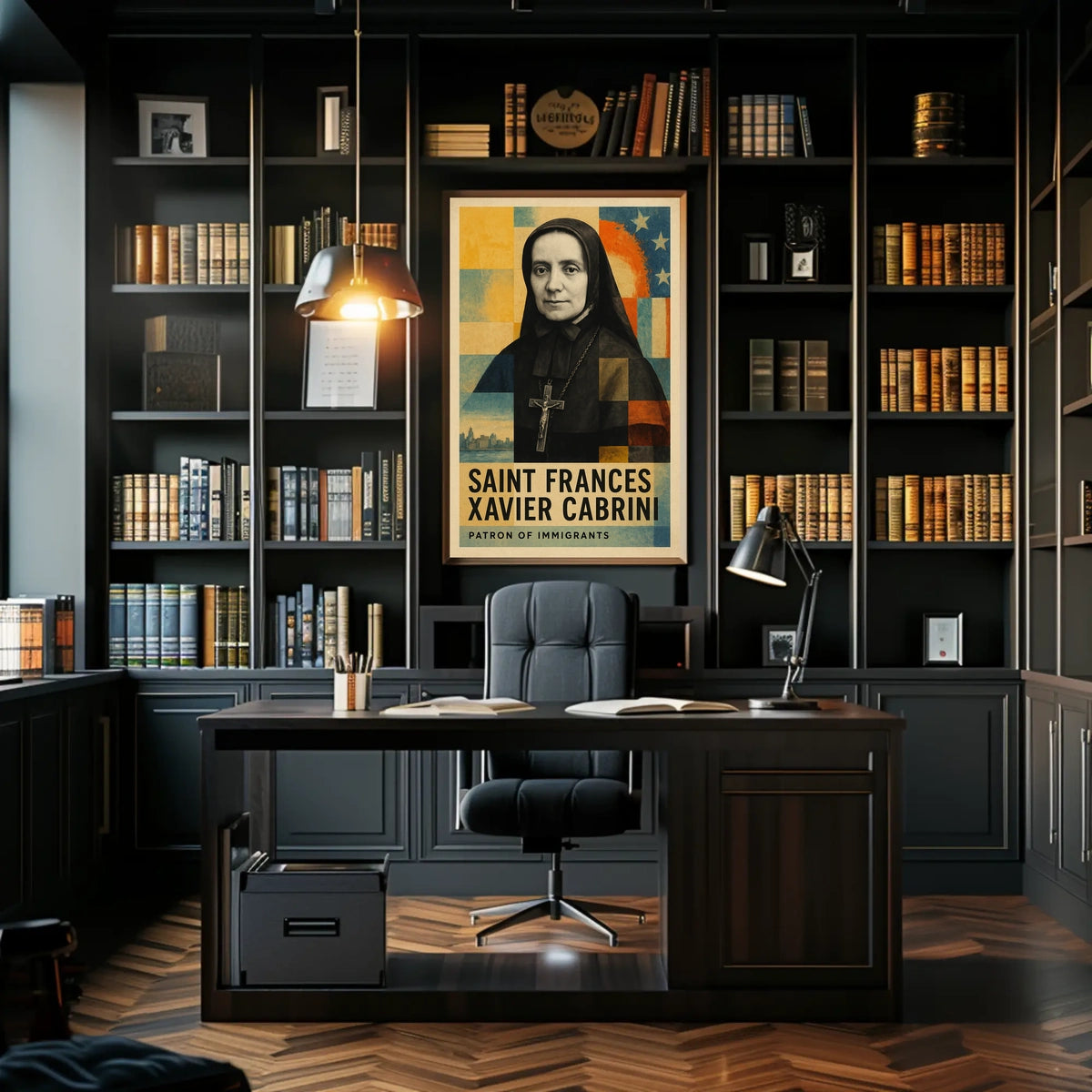 Saint Frances Xavier Cabrini Patron Of Poster