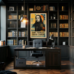 Saint Frances Xavier Cabrini Patron Of Poster