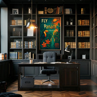 Fly Panama Wander in Color Poster