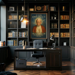 St. Pope John Paul II Poster PosterGoat