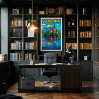 Slovenia Travel Poster