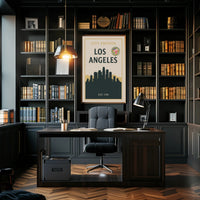 Los Angeles City Edition Poster PosterGoat