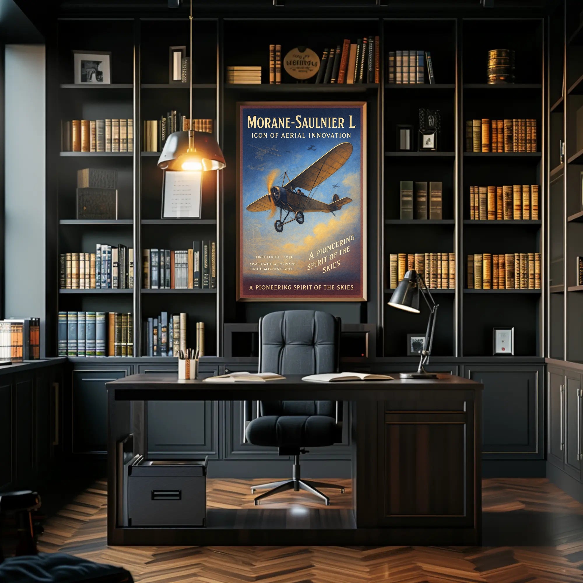 Morane-Saulnier L Icon of Aerial Innovation Poster PosterGoat