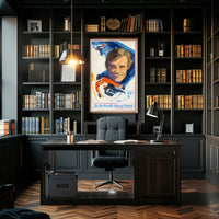 Jean-Claude Killy Fly The Friendly Poster
