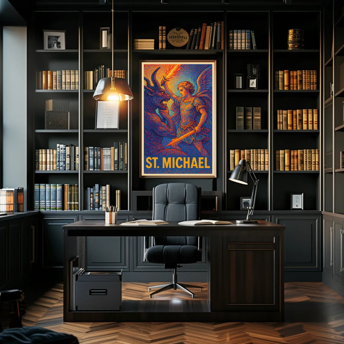 Saint Michael Wall Art poster