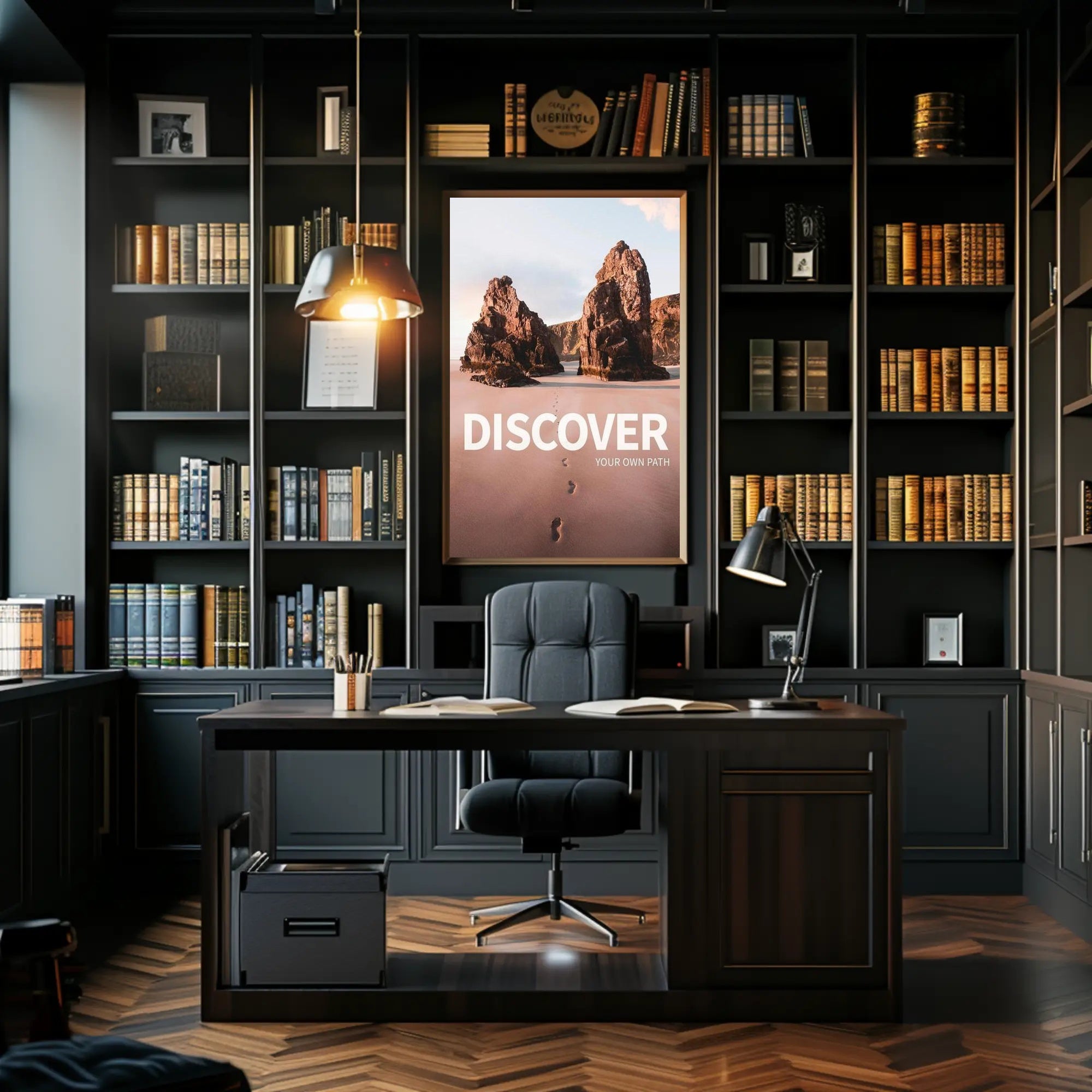 Discover Your Own Path Poster PosterGoat