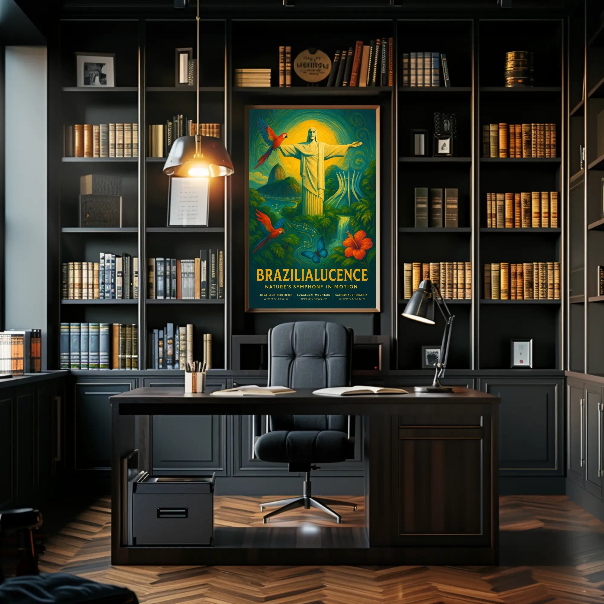 Brazilialucence NatureS Symphony In Poster