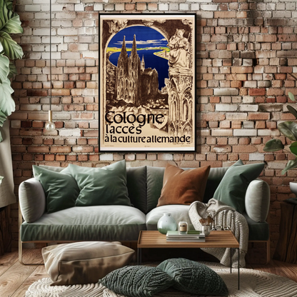 Cologne - Gateway to German Culture Poster