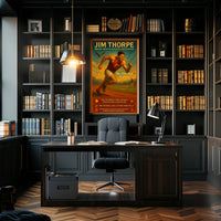 Jim Thorpe: A Legacy of Athletic Prowess Poster