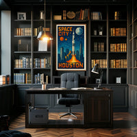 Space City Houston Poster