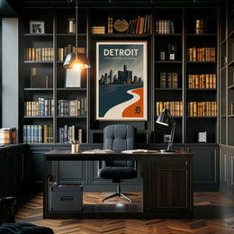 Detroit A City Of Innovation And Poster