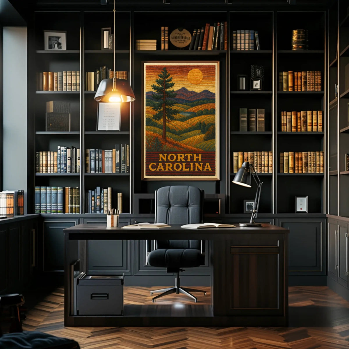 North Carolina Landscape Poster