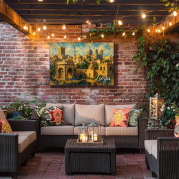 Libya Scenery Wanderlust Realism Poster