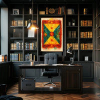 Vibrant National Colors Poster