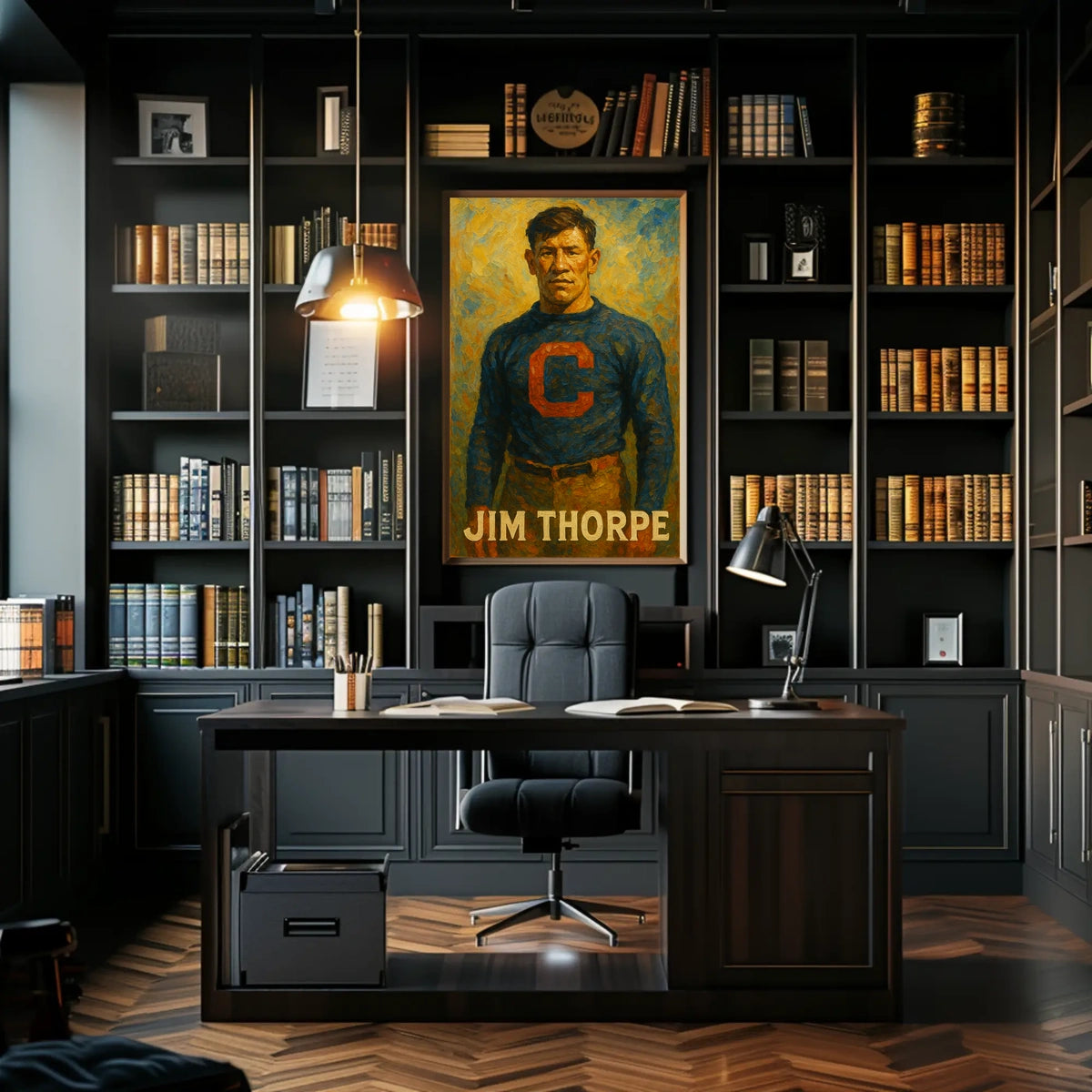 Jim Thorpe Portrait Poster