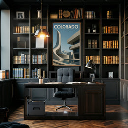 Modern Architecture In Colorado Modern Poster