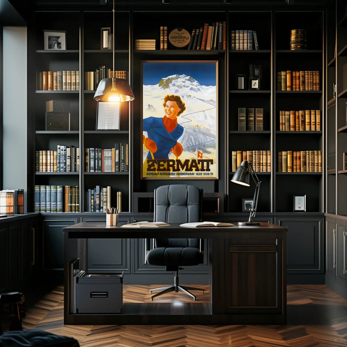 Zermatt Winter Adventure Poster