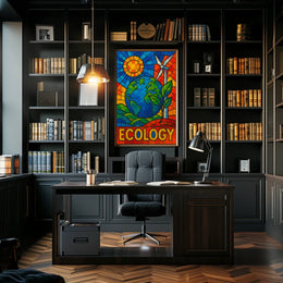 Ecology Mosaic Poster