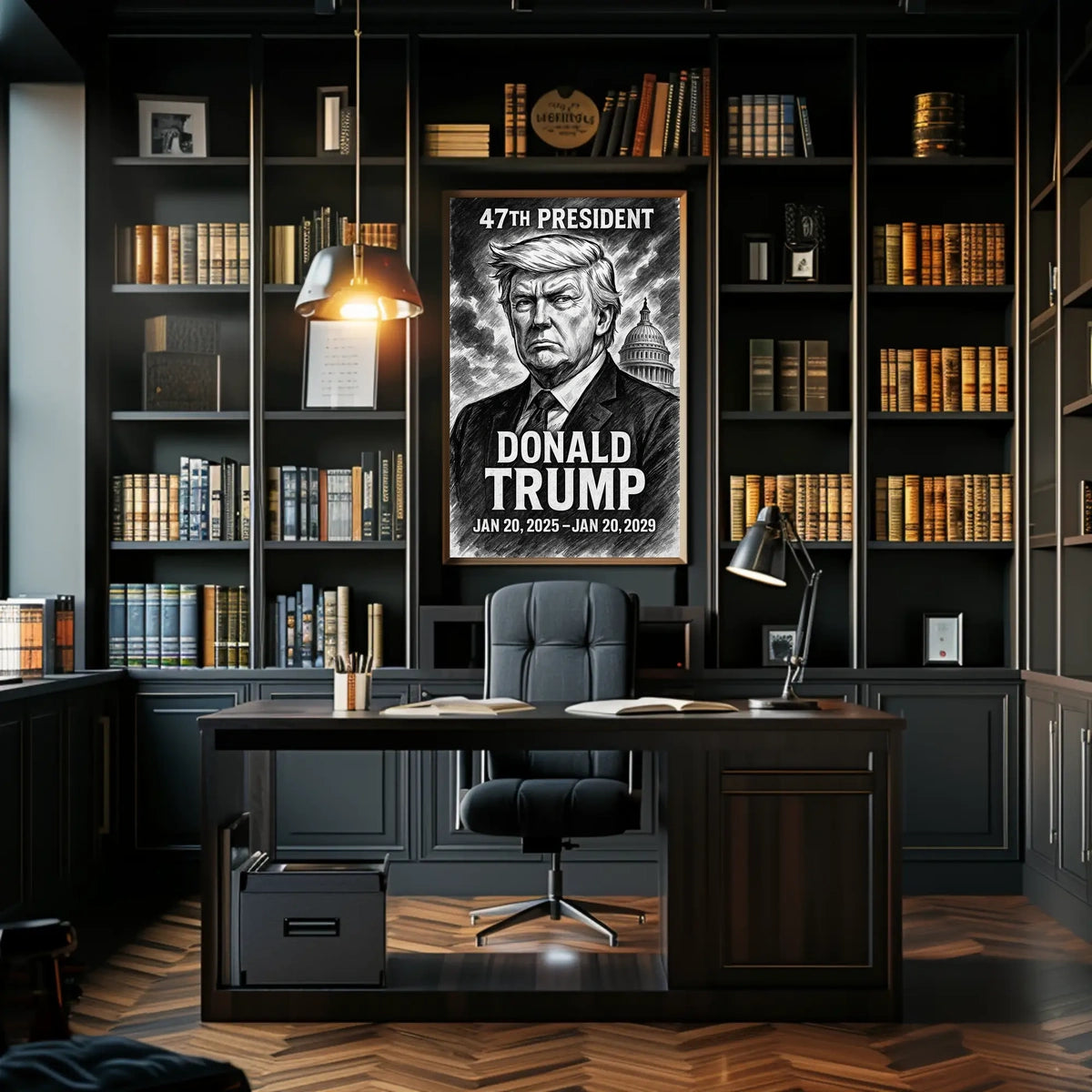 Donald Trump 47th President Poster