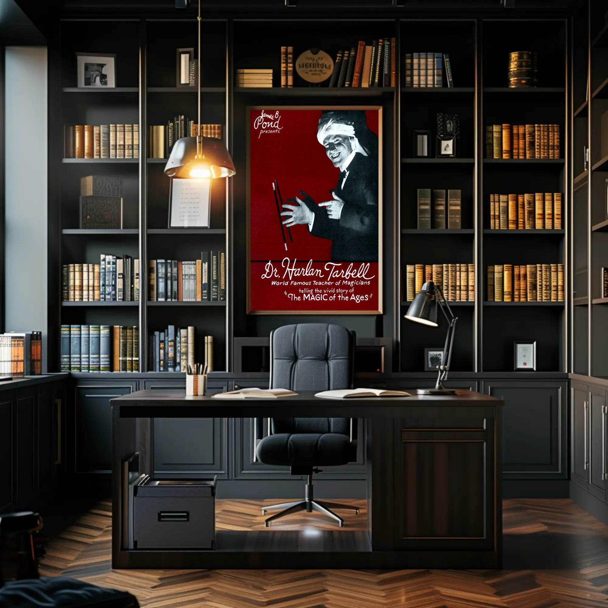 The Magic of Dr. Harlan Tarbell Heritage Poster