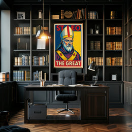 Saint Leo the Great Poster