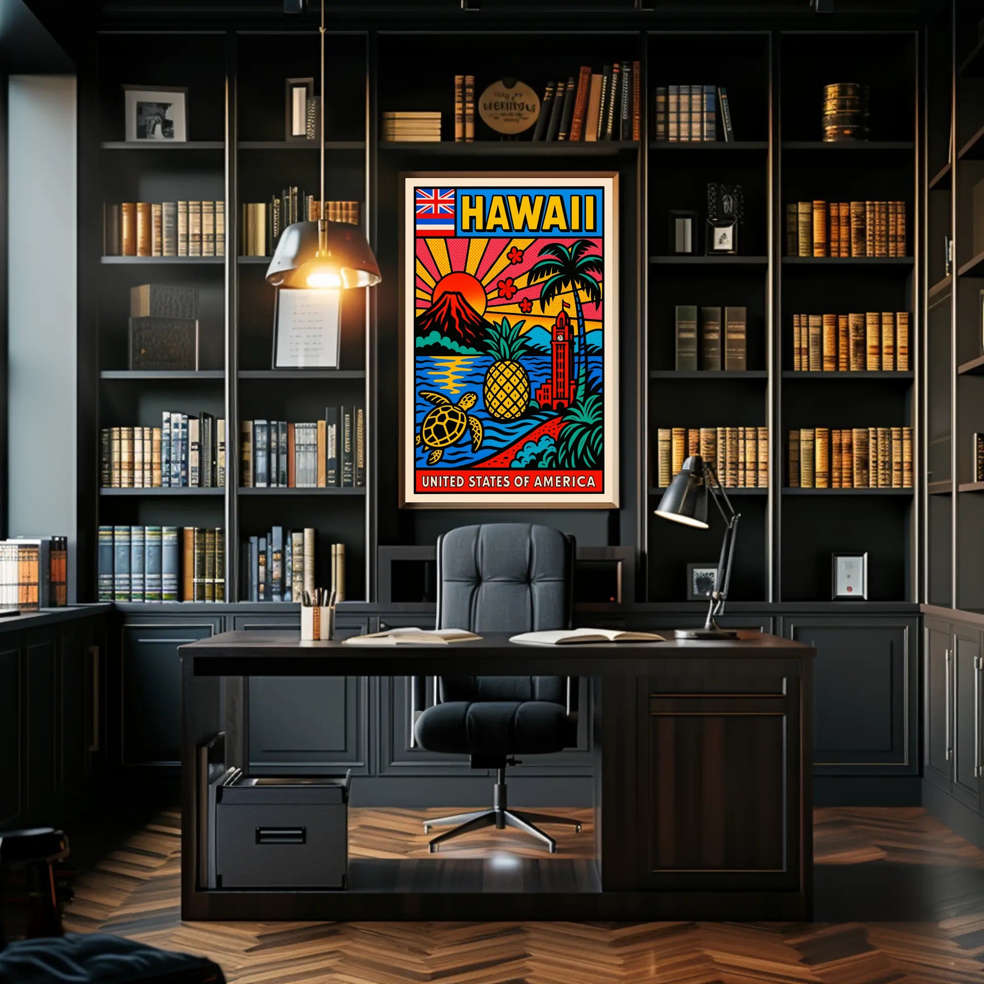 Hawaii Travel Poster PosterGoat