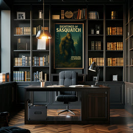 Sightings of Sasquatch Poster