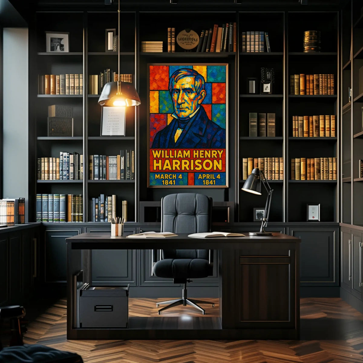 William Henry Harrison 9th President Poster
