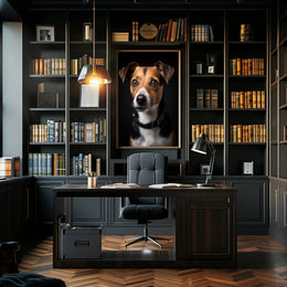Portrait Of A Loyal Companion Poster PosterGoat