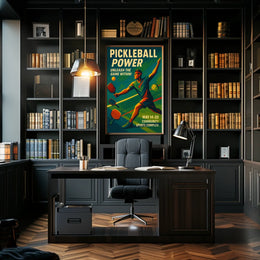 Pickleball Power Poster