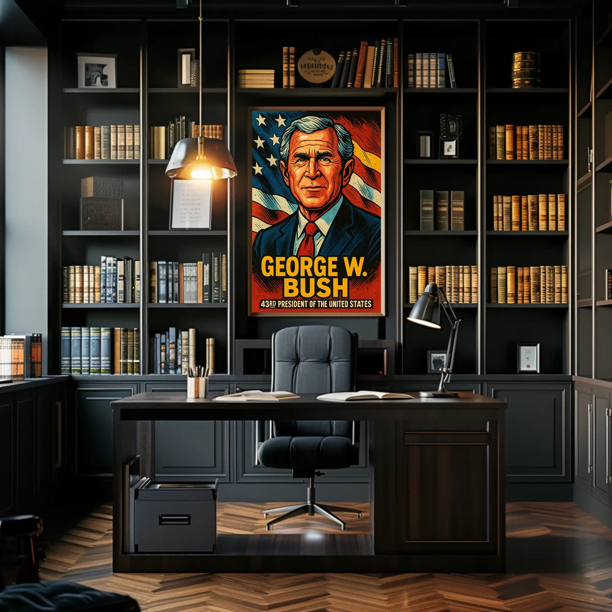 George W Bush 43Rd President Poster Wall Art Decor