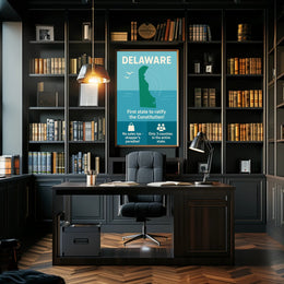 Delaware Shoppers Paradise Wall Art Print PosterGoat